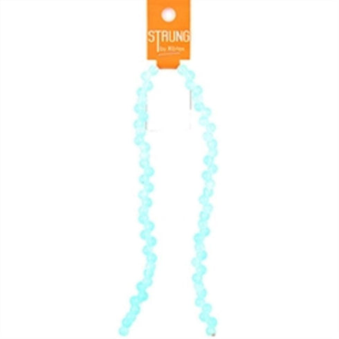 AussieSuperStore Jewellery Making Supplies Frosted Matagami Blue Strung Beads Frosted Matagami Blue Strung Beads | Jewellery Making Beads | Jewellery Making Supplies 9323823208677 BBS2020